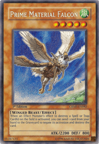Prime Material Falcon - CRMS-EN082 Secret Rare Unlimited