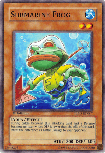 Submarine Frog - CRMS-EN087 Common 1st Edition