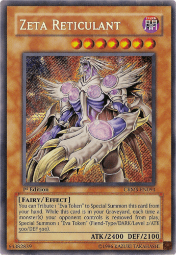Zeta Reticulant - CRMS-EN094 Secret Rare Unlimited