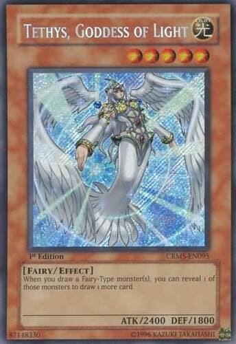 Tethys, Goddess of Light - CRMS-EN095 Secret Rare Unlimited
