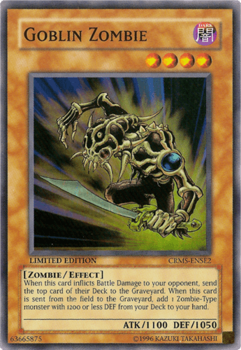 Goblin Zombie - CRMS-ENSE2 Super Rare Limited Edition