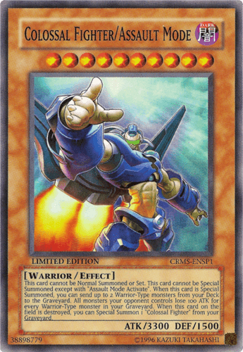 Colossal Fighter/Assault Mode - CRMS-ENSP1 Super Rare Limited Edition