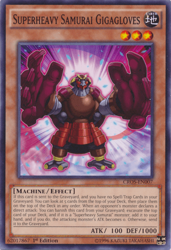 Superheavy Samurai Gigagloves - CROS-EN007 Common Unlimited