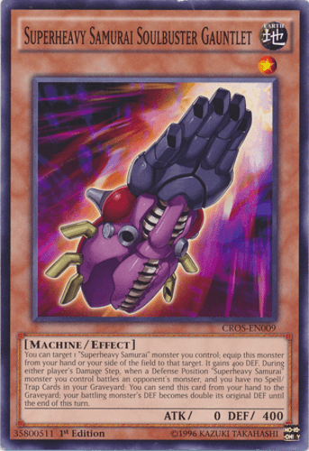 Superheavy Samurai Soulbuster Gauntlet - CROS-EN009 Common Unlimited
