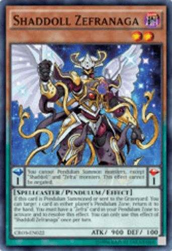 Shaddoll Zefranaga - CROS-EN022 Common 1st Edition