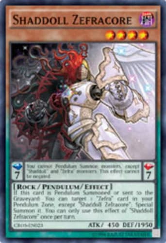 Shaddoll Zefracore - CROS-EN023 Common 1st Edition