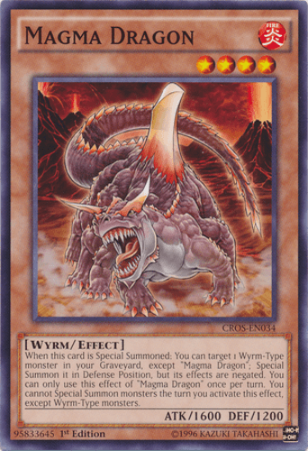 Magma Dragon - CROS-EN034 Common 1st Edition