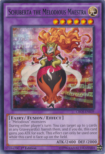 Schuberta the Melodious Maestra - CROS-EN039 Rare Unlimited