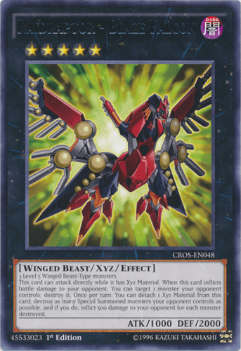 Raidraptor - Blaze Falcon - CROS-EN048 Rare Unlimited