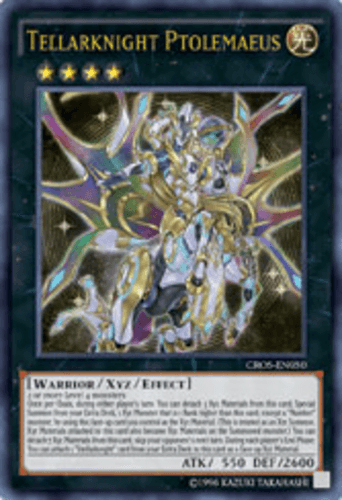 Tellarknight Ptolemaeus - CROS-EN050 Ultra Rare 1st Edition