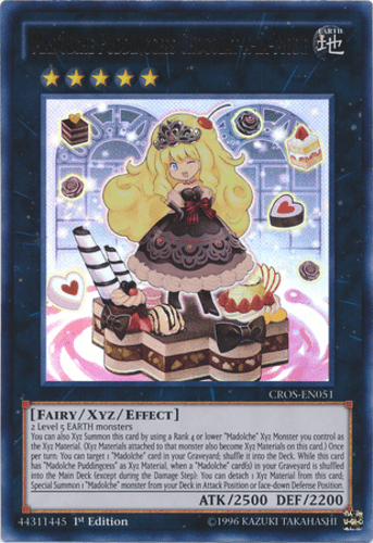 Madolche Puddingcess Chocolat-a-la-Mode - CROS-EN051 Ultra Rare Unlimited