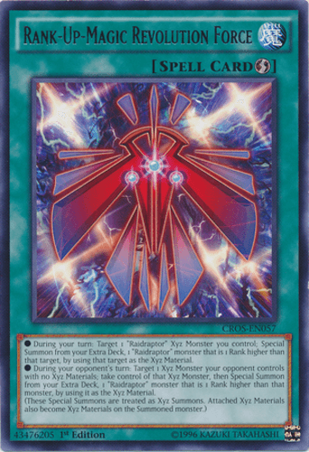 Rank-Up-Magic Revolution Force - CROS-EN057 Rare Unlimited