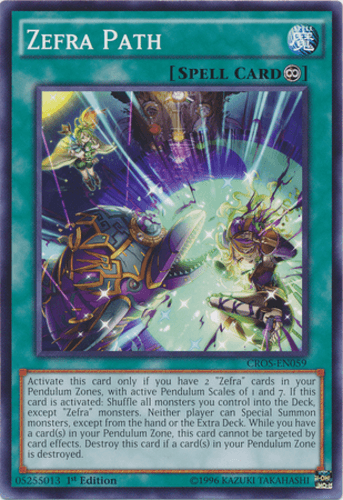 Zefra Path - CROS-EN059 Common 1st Edition