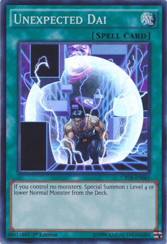 Unexpected Dai - CROS-EN065 Super Rare 1st Edition
