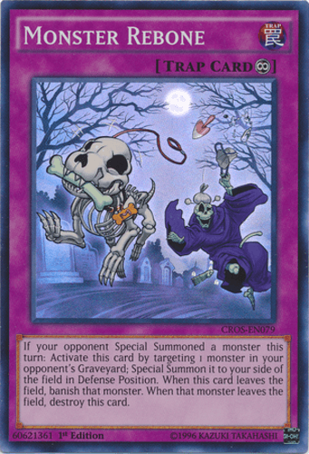 Monster Rebone - CROS-EN079 Super Rare Unlimited