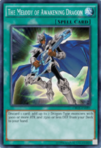 The Melody of Awakening Dragon - CROS-EN091 Super Rare 1st Edition