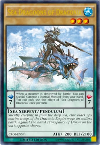 Sea Dragoons of Draconia - CROS-ENSP1 Ultra Rare Limited Edition