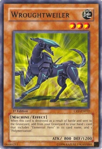 Wroughtweiler - CRV-EN012 Ultimate Rare 1st Edition