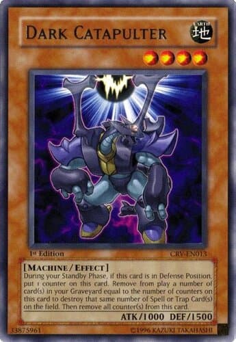 Dark Catapulter - CRV-EN013 Ultimate Rare 1st Edition