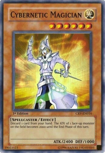 Cybernetic Magician - CRV-EN016 Super Rare 1st Edition