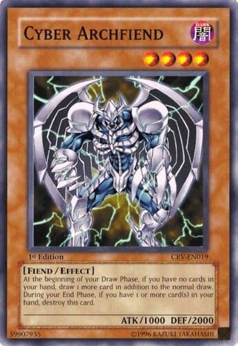 Cyber Archfiend - CRV-EN019 Common 1st Edition