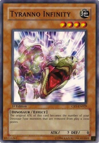 Tyranno Infinity - CRV-EN029 Common 1st Edition