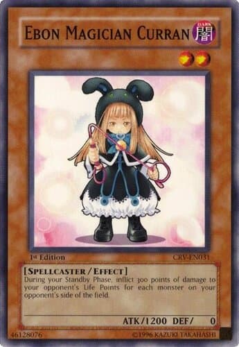 Ebon Magician Curran - CRV-EN031 Common 1st Edition