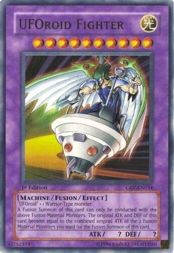 UFOroid Fighter - CRV-EN034 Ultra Rare 1st Edition