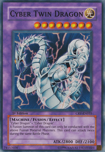 Cyber Twin Dragon - CRV-EN035 Ultimate Rare Unlimited