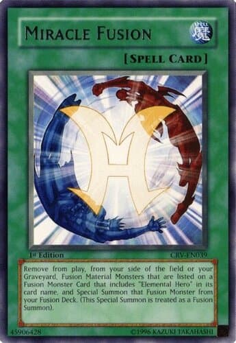 Miracle Fusion - CRV-EN039 Rare Unlimited