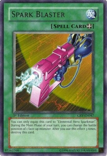 Spark Blaster - CRV-EN047 Ultimate Rare 1st Edition
