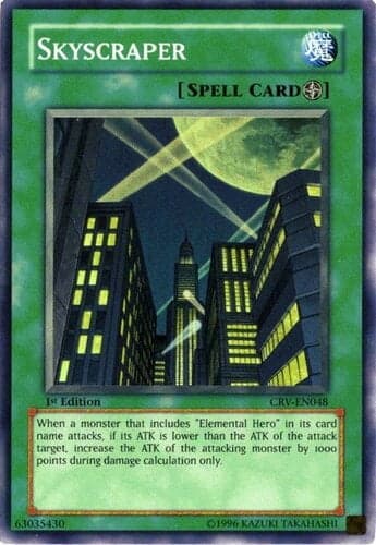 Skyscraper - CRV-EN048 Super Rare Unlimited