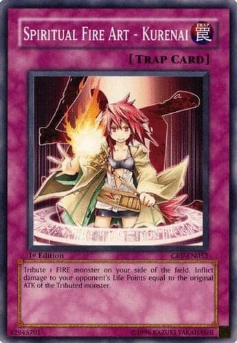 Spiritual Fire Art - Kurenai - CRV-EN052 Common 1st Edition
