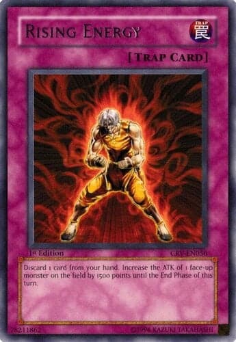 Rising Energy - CRV-EN056 Ultimate Rare 1st Edition