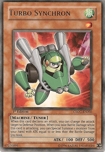Turbo Synchron - CSOC-EN002 Rare 1st Edition