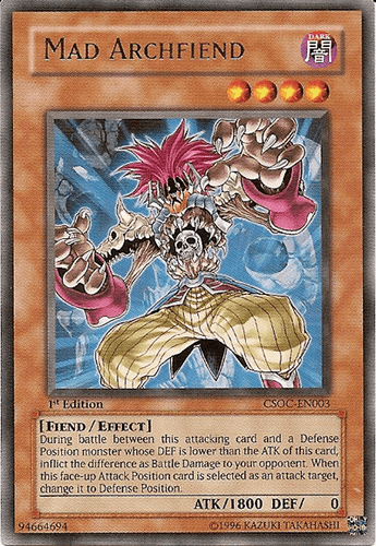 Mad Archfiend - CSOC-EN003 Rare Unlimited