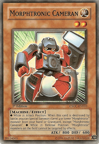 Morphtronic Cameran - CSOC-EN010 Common 1st Edition