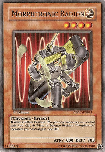 Morphtronic Radion - CSOC-EN011 Rare 1st Edition
