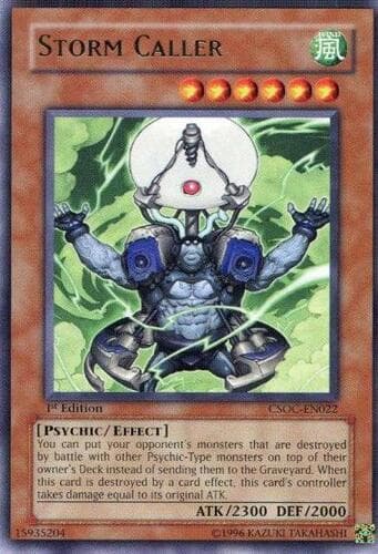 Storm Caller - CSOC-EN022 Rare Unlimited