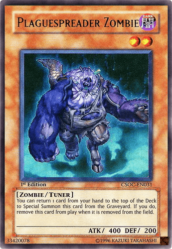 Plaguespreader Zombie - CSOC-EN031 Ultra Rare Unlimited