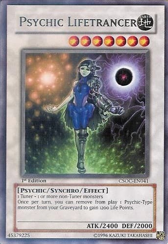 Psychic Lifetrancer - CSOC-EN041 Rare 1st Edition
