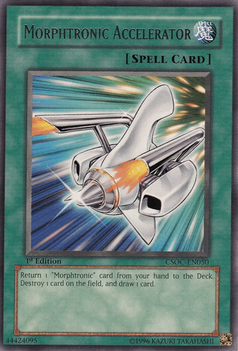 Morphtronic Accelerator - CSOC-EN050 Rare 1st Edition