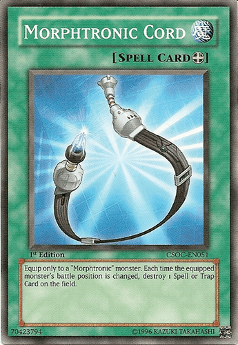 Morphtronic Cord - CSOC-EN051 Common 1st Edition