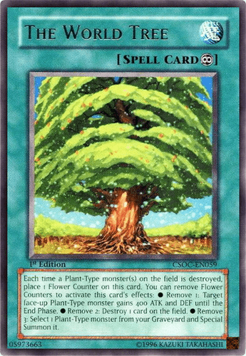 The World Tree - CSOC-EN059 Rare Unlimited