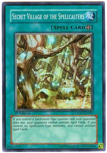 Secret Village of the Spellcasters - CSOC-EN061 Super Rare 1st Edition