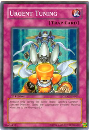 Urgent Tuning - CSOC-EN065 Super Rare 1st Edition