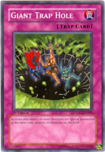 Giant Trap Hole - CSOC-EN080 Common 1st Edition
