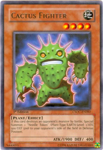 Cactus Fighter - CSOC-EN082 Rare 1st Edition