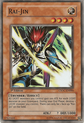 Rai-Jin - CSOC-EN084 Super Rare Unlimited
