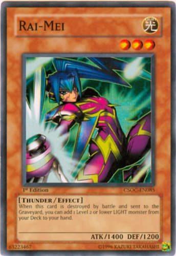Rai-Mei - CSOC-EN085 Super Rare 1st Edition